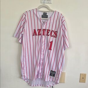 Aztec baseball jersey